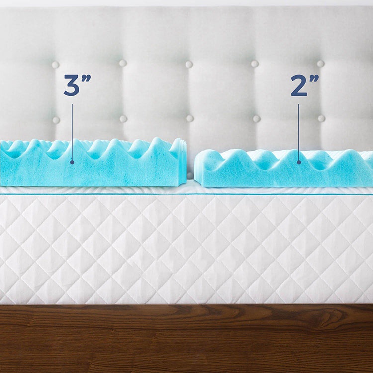 memory foam mattress topper