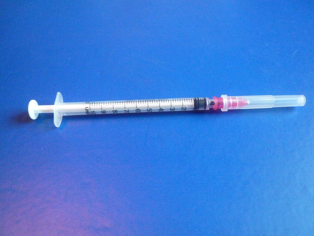 luer lock sterile disposable syringe