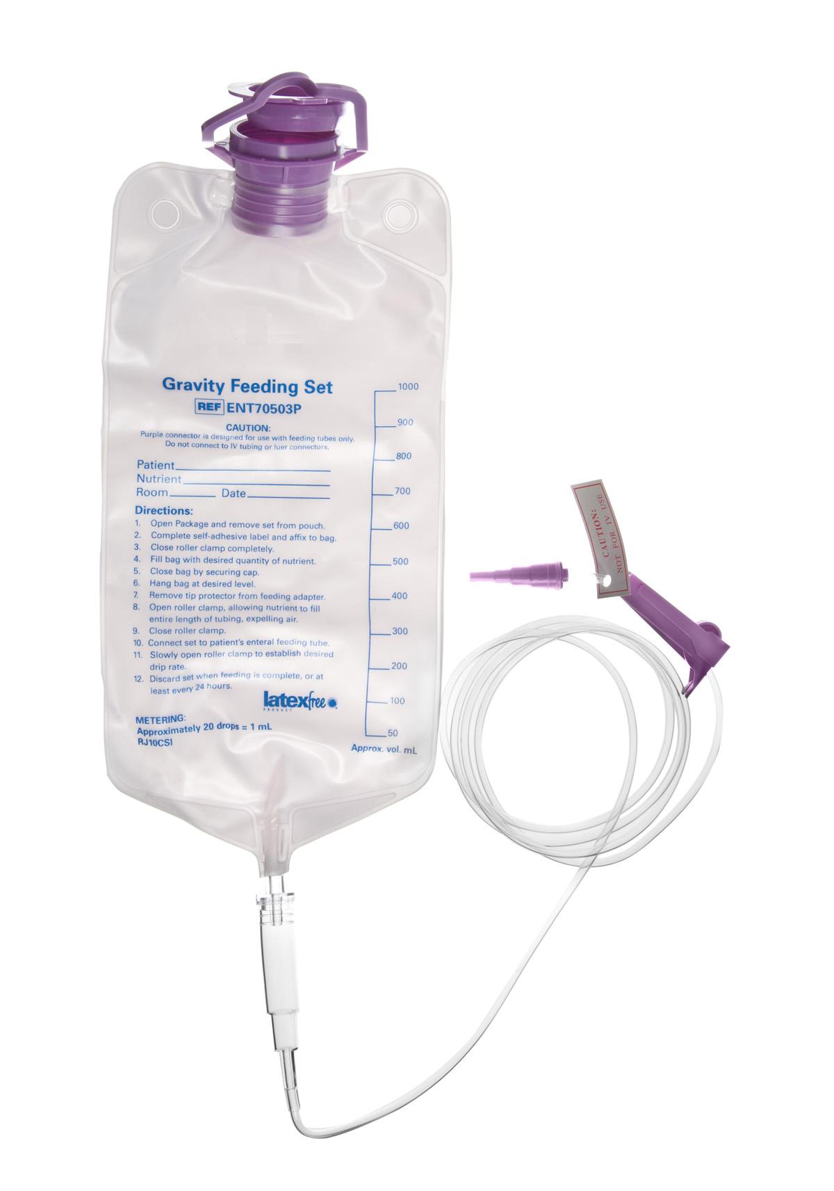 enteral feeding bag