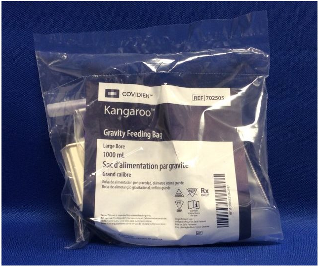 enteral feeding bag