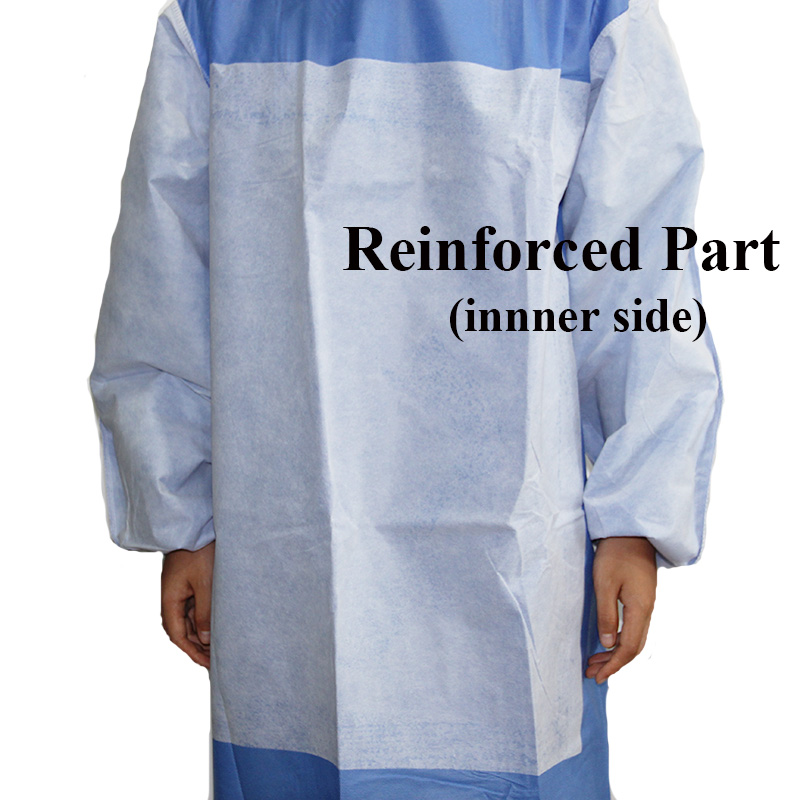 Ultrasonic stitch surgical gown