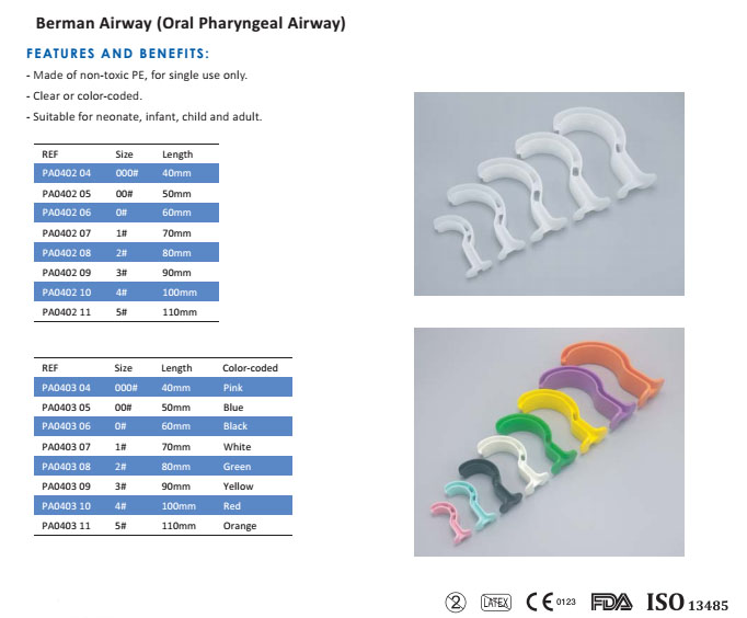 Oral-Pharyngeal Airway