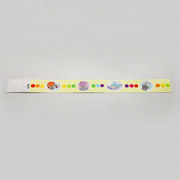 Paper ID bracelets