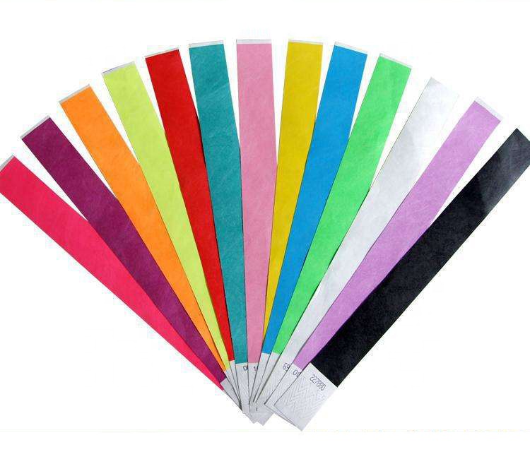 Paper ID bracelets