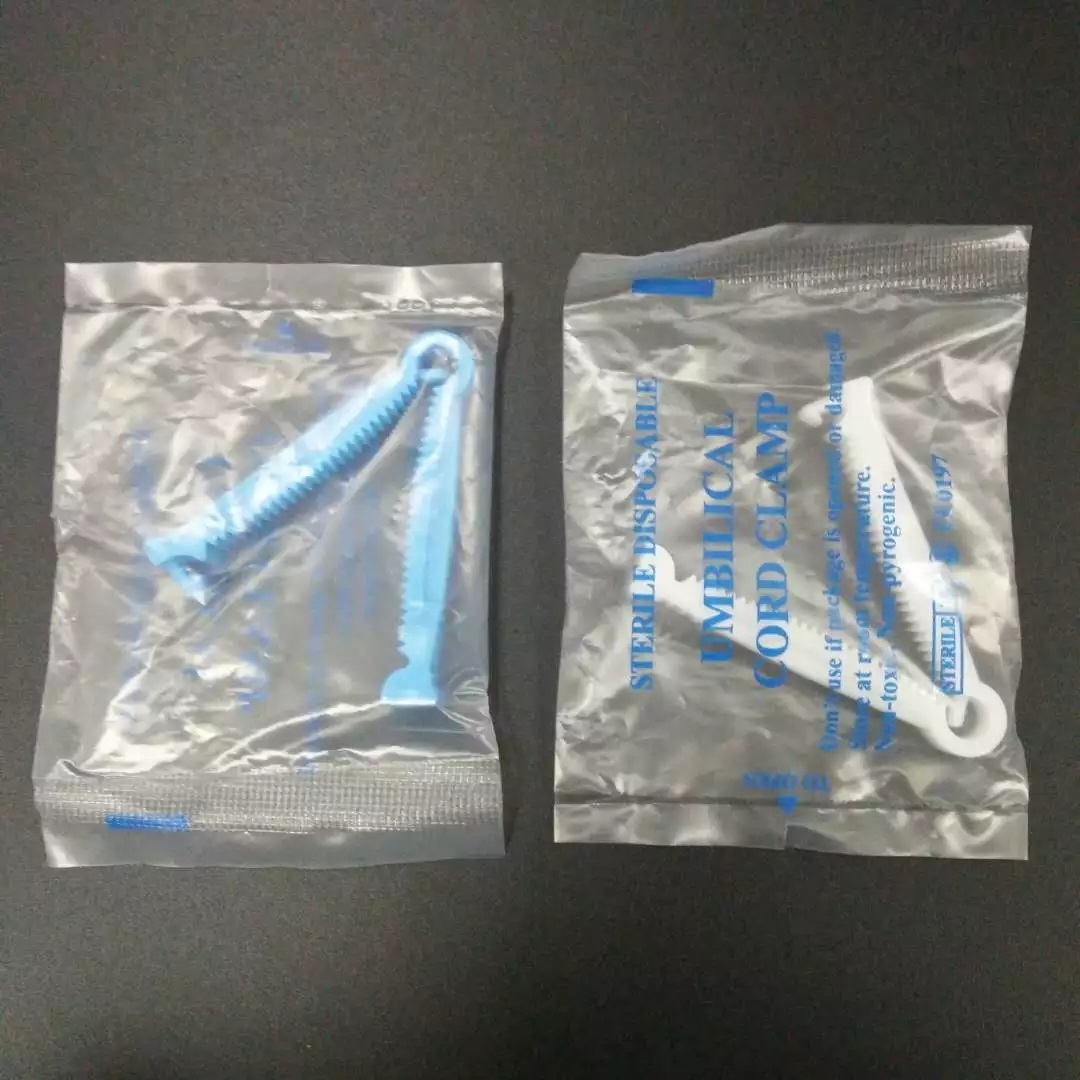 sterile umbilical cord clamp