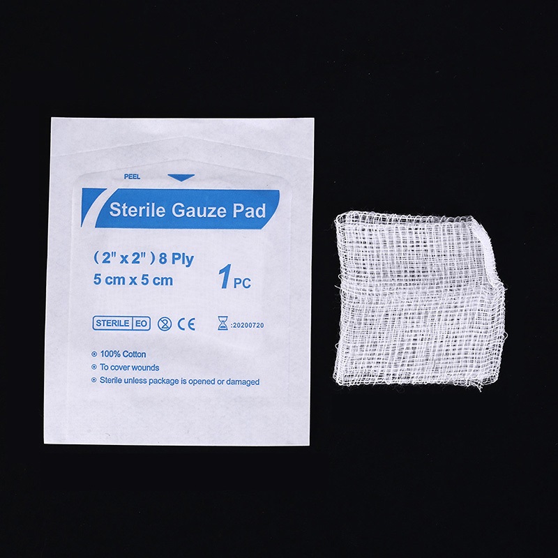 sterile gauze swabs