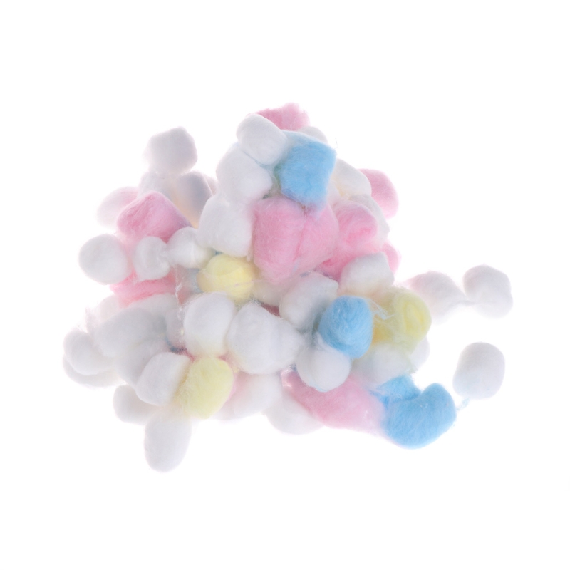 absorbent cotton wool balls