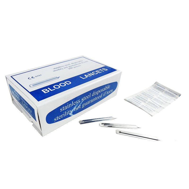 stainless steel lancet