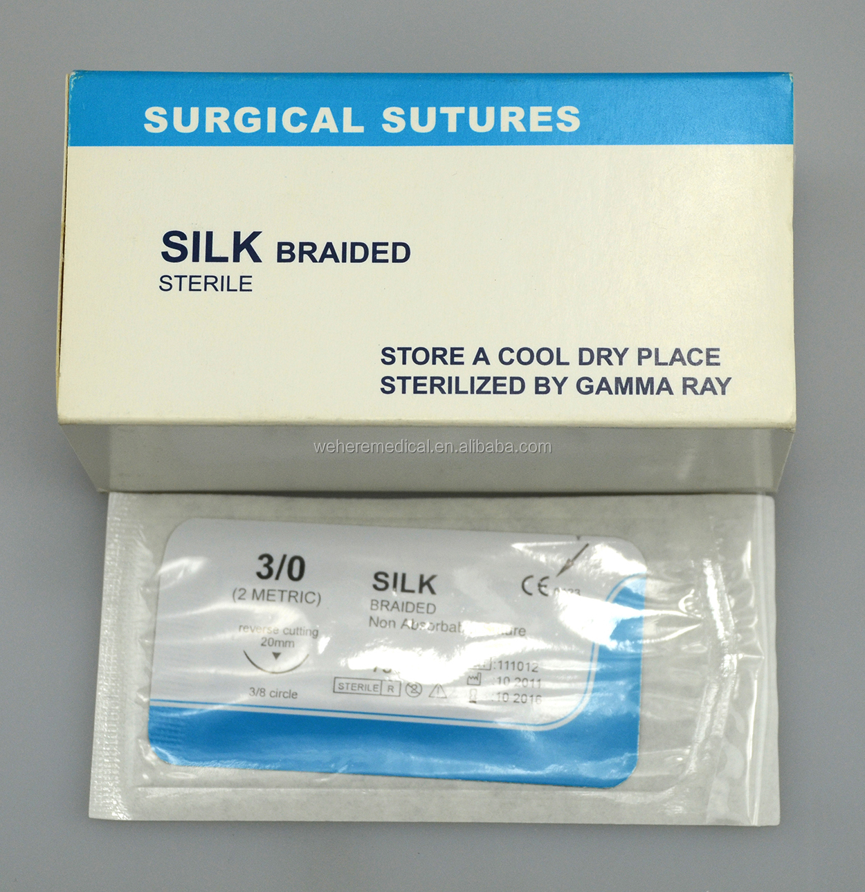 Silk Braided Suture