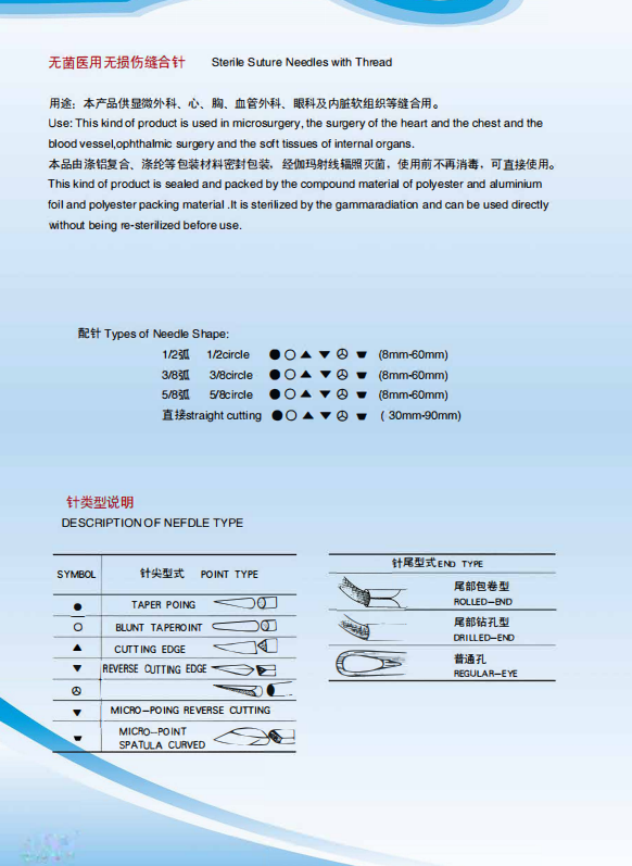nylon monofilament sutures