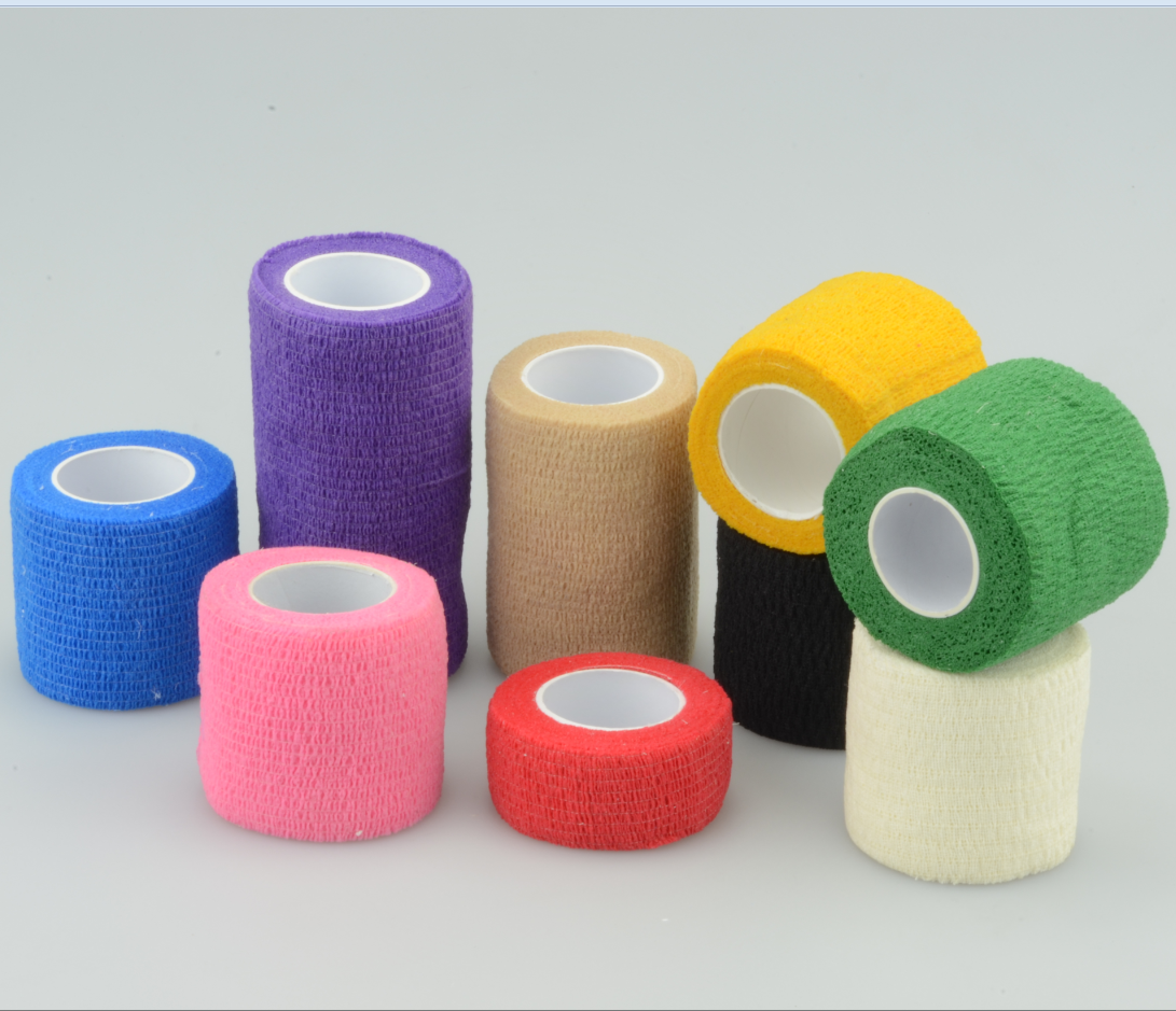 colorful bandage