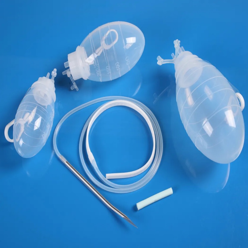 closed wound drainage system