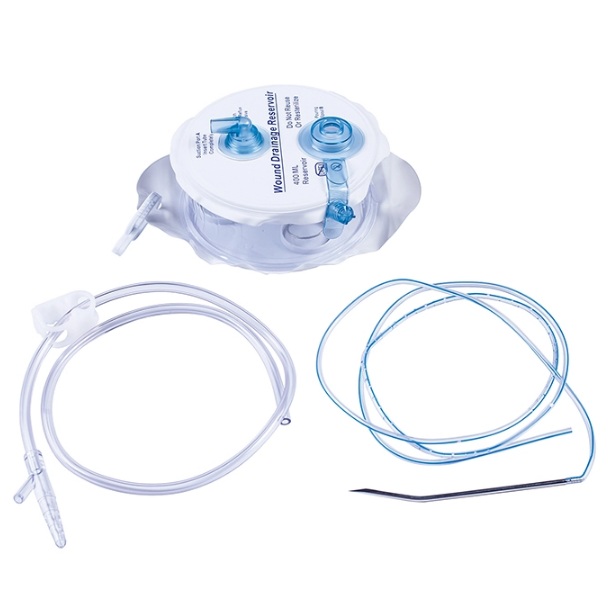 closed wound drainage system