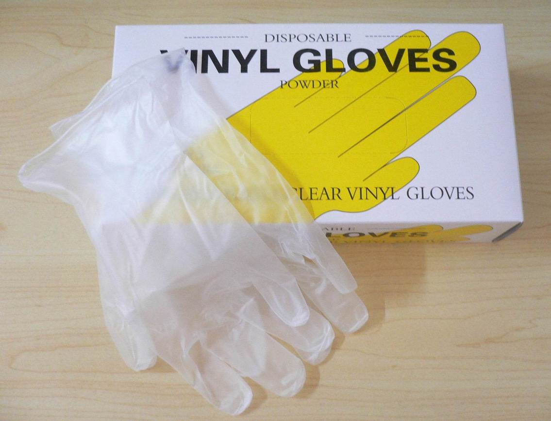 vinyl gloves