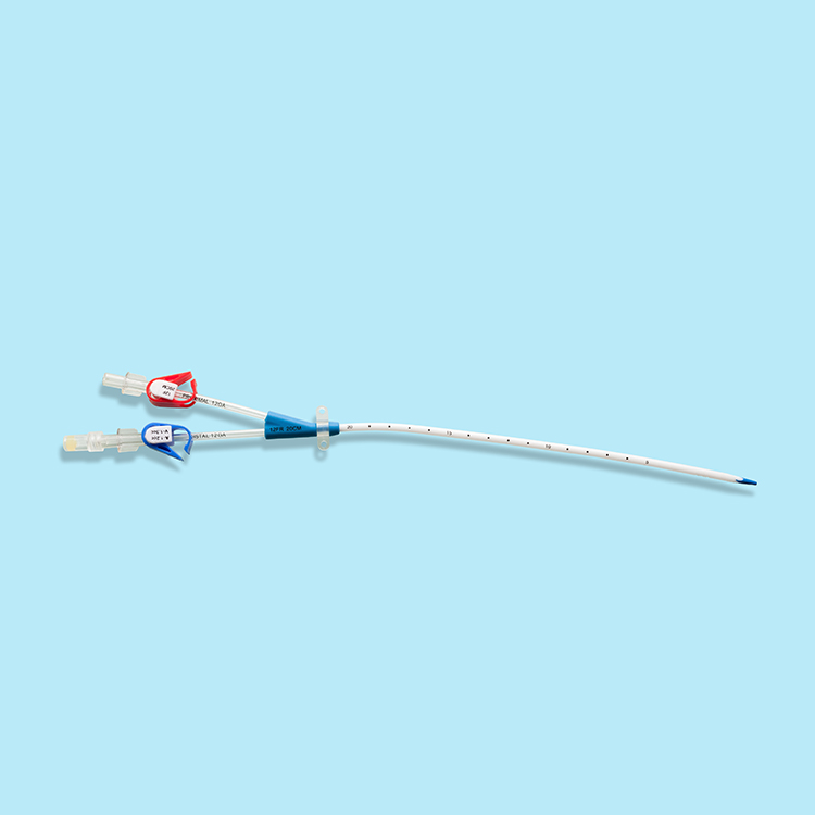 double lumen hemodialysis catheter