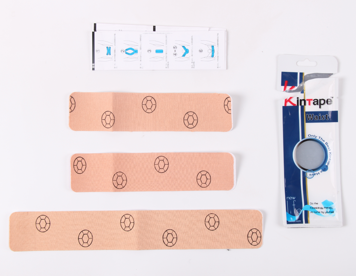brown kinesiology tape