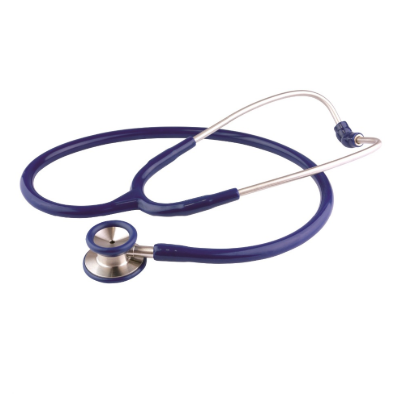 stainless steel cardiology head stethoscope