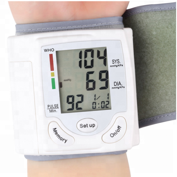 wrist blood pressure monitor