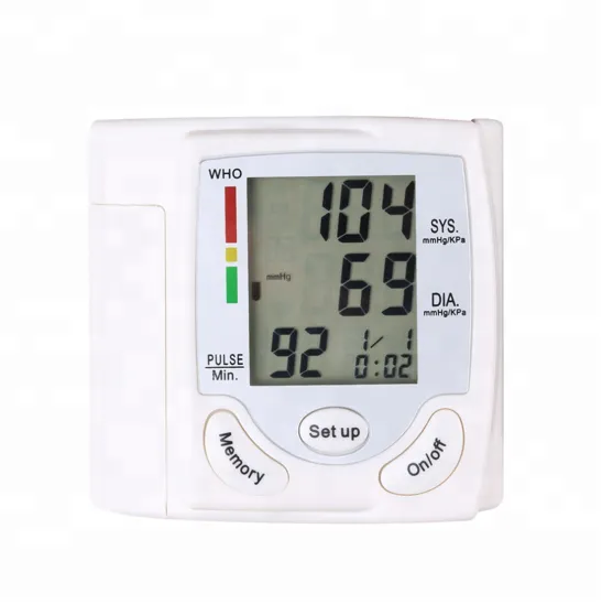 wrist blood pressure monitor