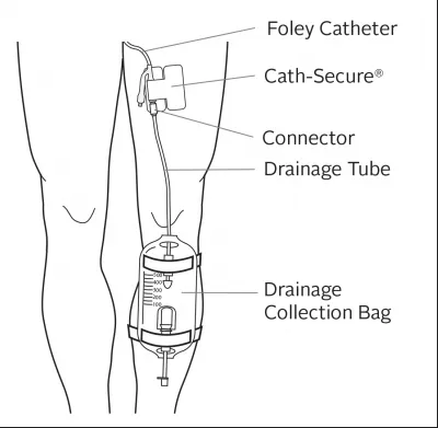 infant urine collection bag