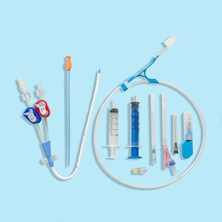 Disposable Double-lumen Hemodialysis Catheter Kits