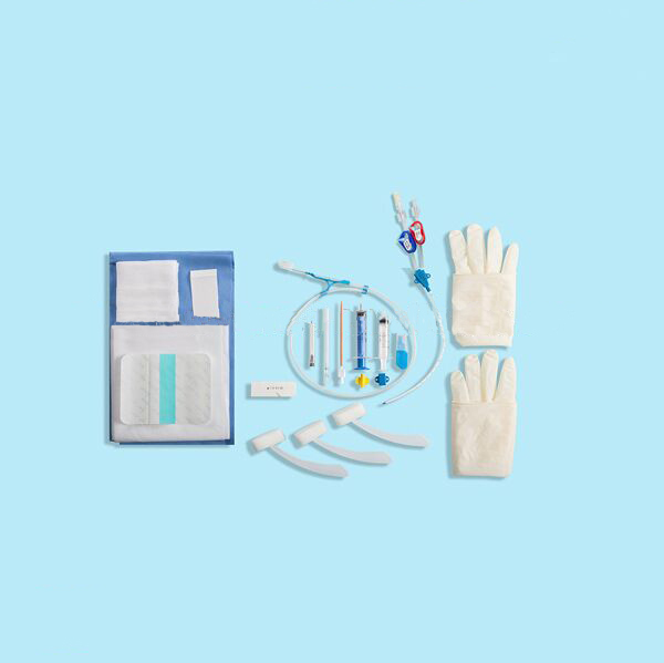 Triple-lumen Hemodialysis Catheter Kits