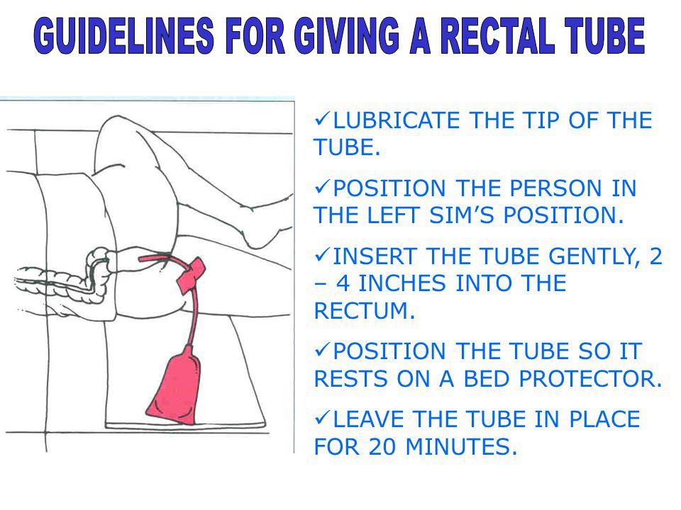 rectal tube