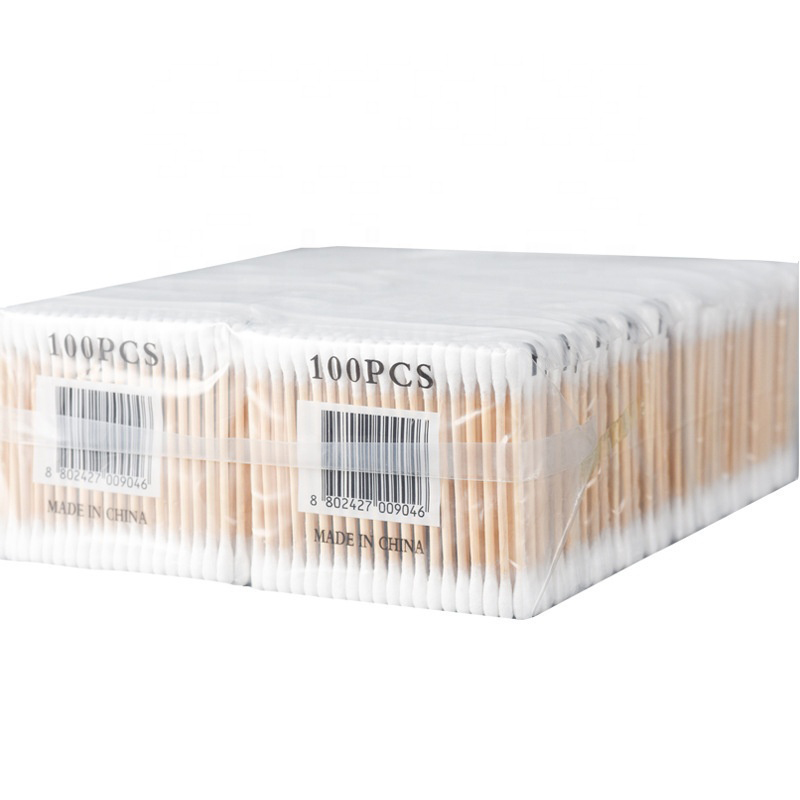 wooden cotton buds