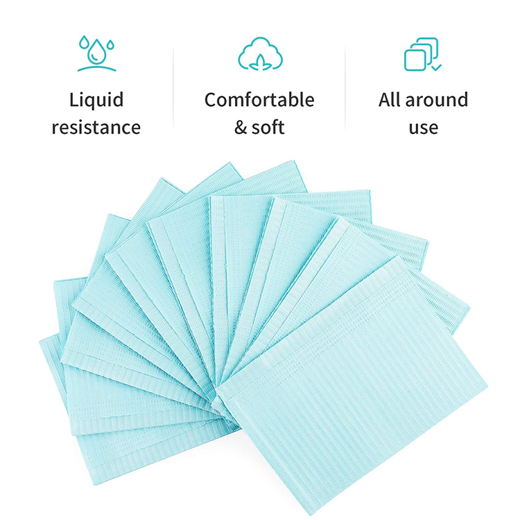 disposable printed dental bibs