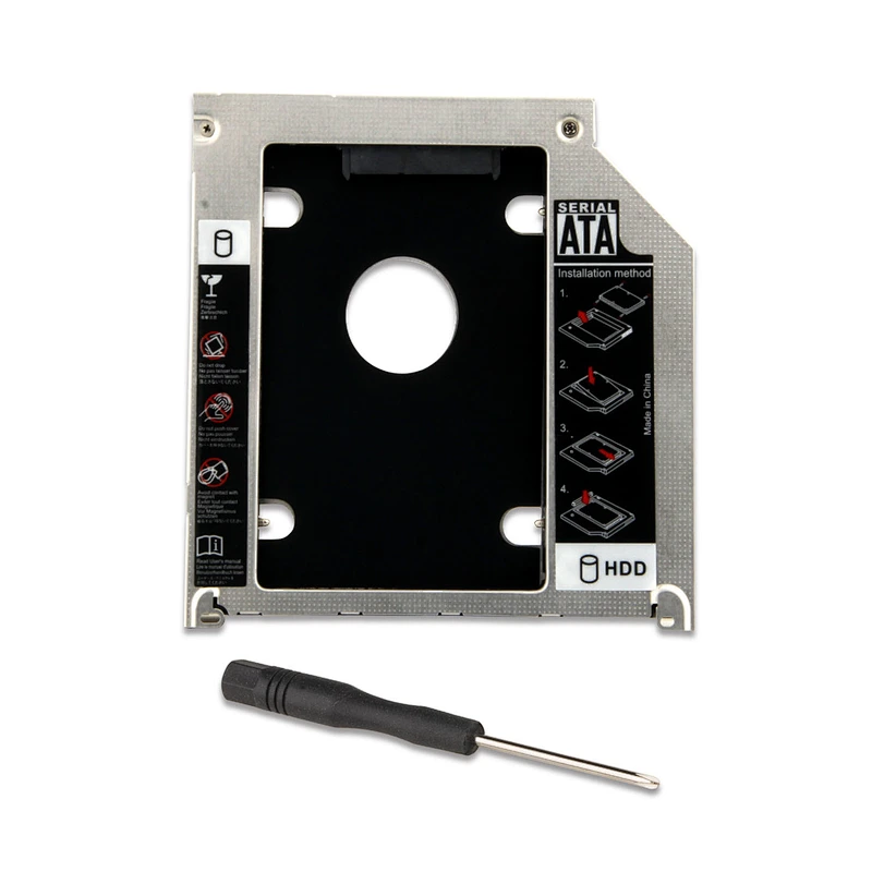 For Apple MacBook PRO 466 470 SATA 3.0 9.5MM Slim 2nd HDD Caddy