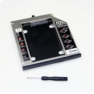 For IBM T410 T410S T420S T500 W500 X200 T400 T430S 9.5MM SATA 2nd HDD Caddy
