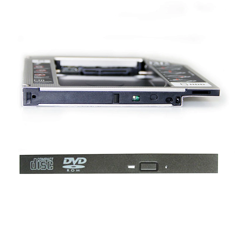 Universal 12.7MM SATA 3.0 Aluminum 2nd Hard Drive HDD Caddy