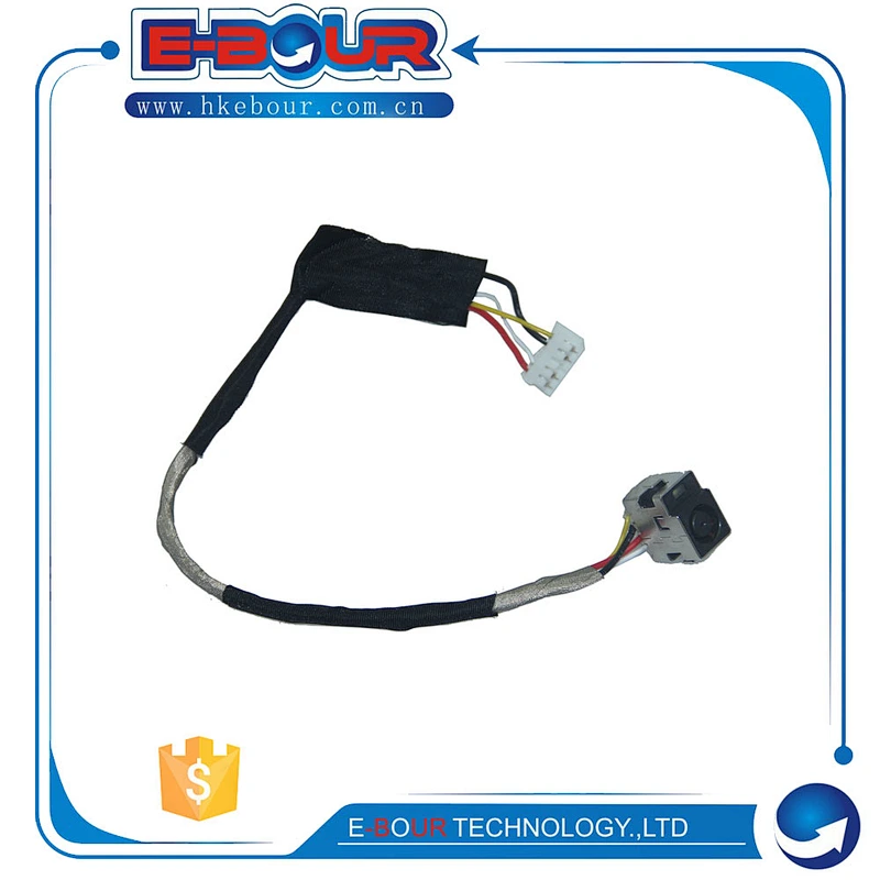 Laptop DC Power Jack Connector for HP DV4 DC Adapter with Cable EB300