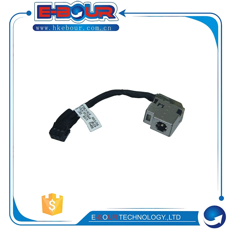 Laptop DC Power Jack Connector for HP Sleekbook 14B 14-B109WM 14-B124US 14-B137CA  DC Adapter with Cable EB724