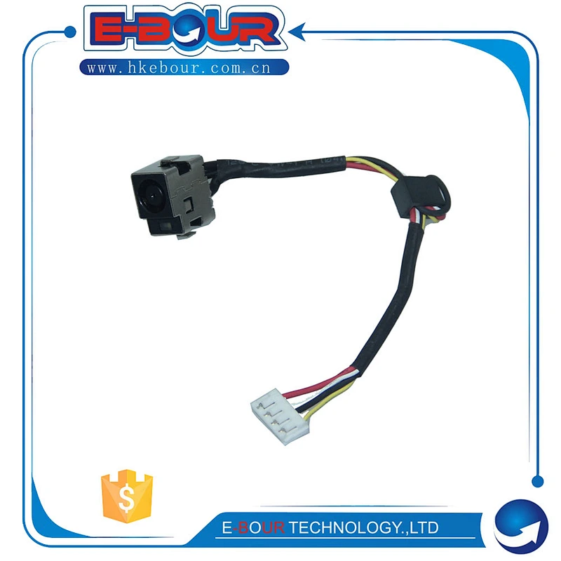 Laptop DC Power Jack Connector for HP Pavilion DV3 DV3T DV3Z DC Adapter with Cable EB283