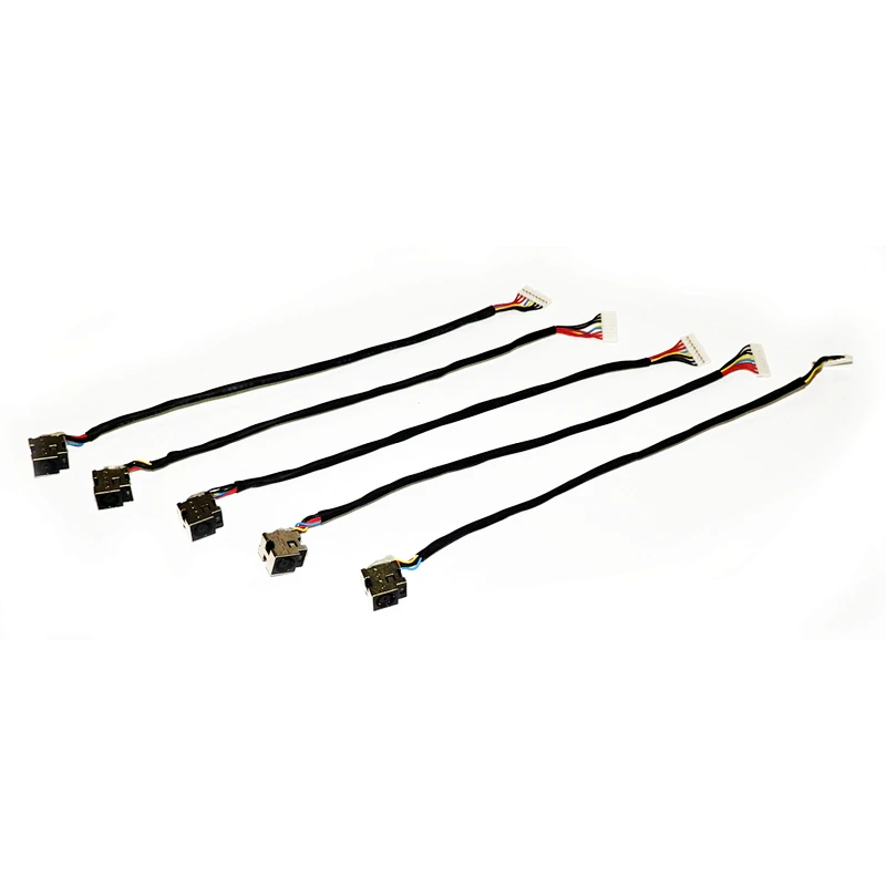 Laptop DC Power Jack Connector for HP Pavilion G56 G62 DV8 HDX16 X16 HDX18T HDX18 DC Adapter with Cable EB232