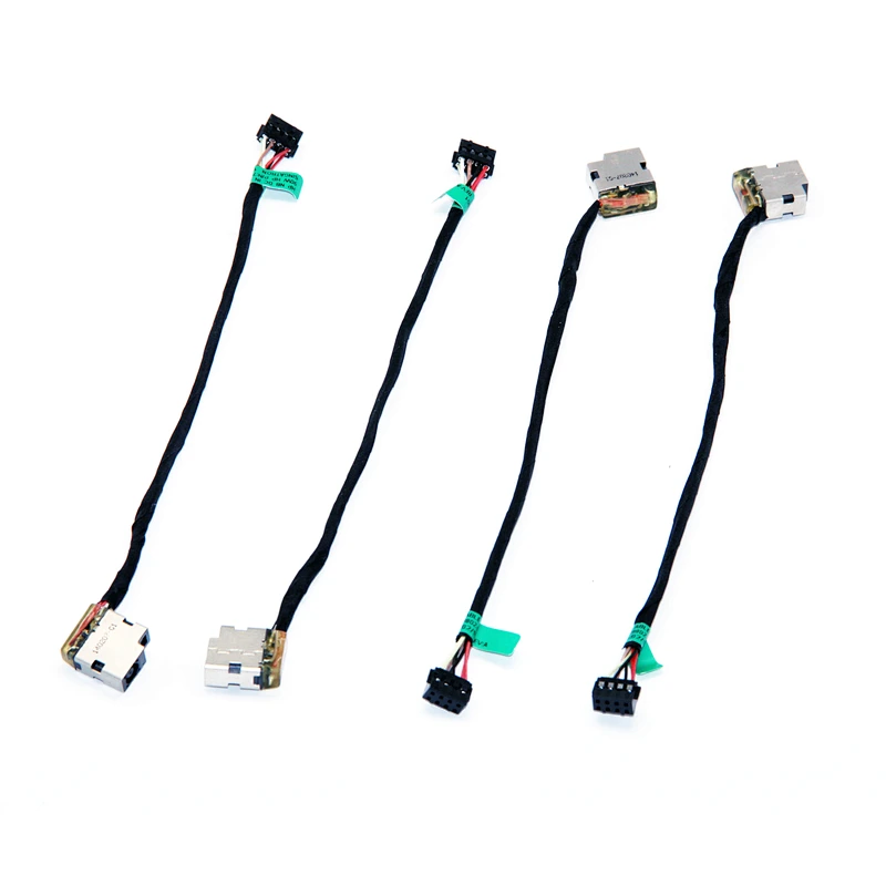Laptop DC Power Jack Connector for HP Envy 15 14-N 15-N 15-E000 DC Adapter with Cable EB397WW