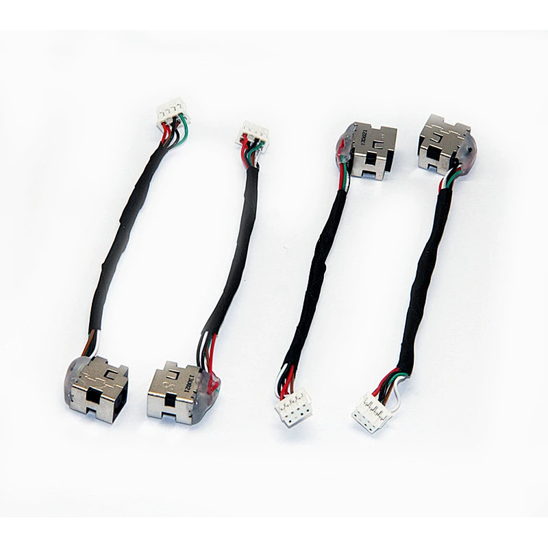 Laptop DC Power Jack Connector for HP G6 G6-2000 Probook 4440S 4441S 4445S 4446S 4540S DC Adapter with Cable EB397W