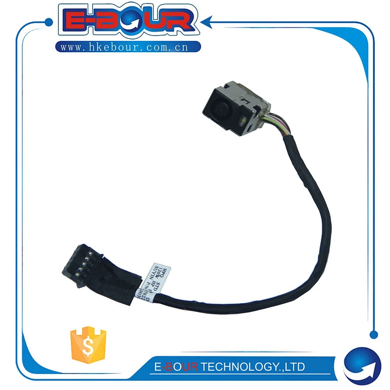 Laptop DC Power Jack Connector for For HP DV6-7000 450 DC Adapter with Cable EB397