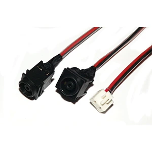 Laptop DC Power Jack Connector for Sony Vaio PCG-71811M PCG-7133L PCG-7111L PCG-7Z2M PCG-7Z1M PCG-7112L PCG-7113L PCG-7133L VGN-NR DC Adapter with Cable EB334