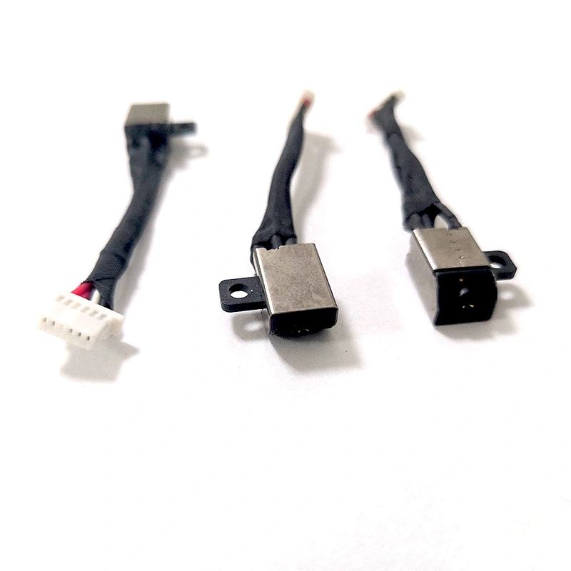 Laptop DC Power Jack Connector for Dell Inspiron 14 7437 3147 3162 DC Adapter with Cable EB725WW