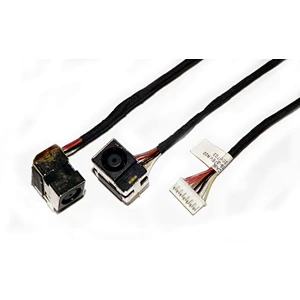 Laptop DC Power Jack Connector for HP Compaq CQ72 CQ57 DC Adapter with Cable EB359