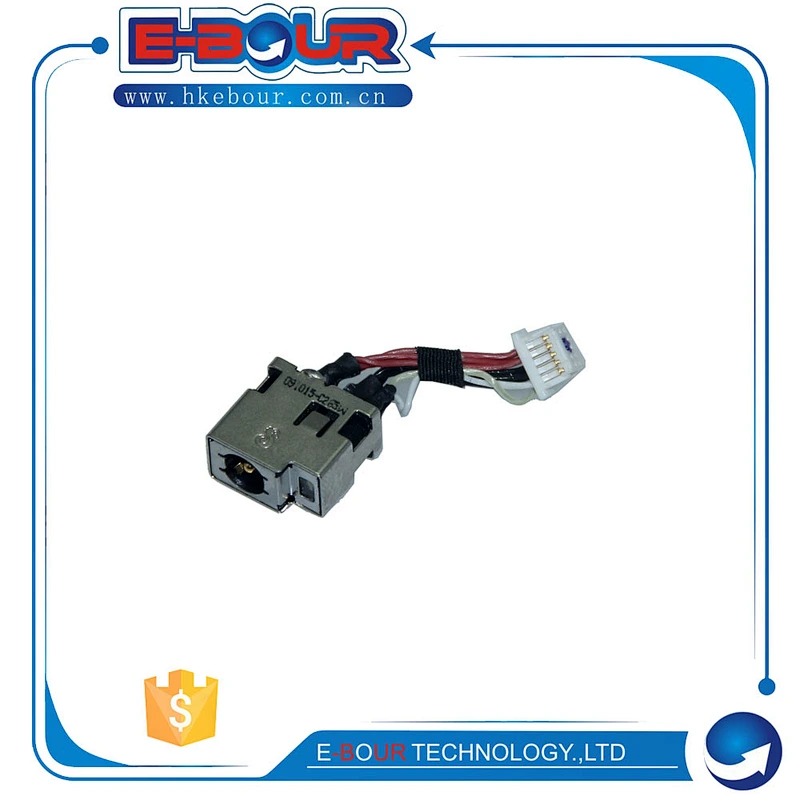 Laptop DC Power Jack Connector for HP DM1-1000 DM1-2000 DC Adapter with Cable EB289