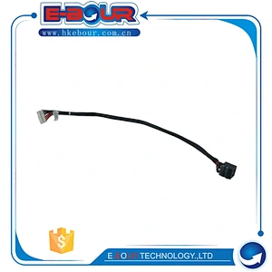 Laptop DC Power Jack Connector for Dell Vostro 3400 3500 DC Adapter with Cable EB398