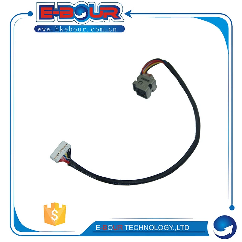 Laptop DC Power Jack Connector for HP G71 CQ61 CQ71 DC Adapter with Cable EB231