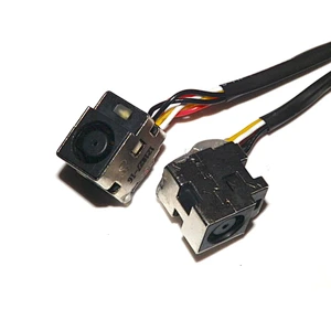 Laptop DC Power Jack Connector for HP Compaq Presario CQ62 G62 CQ61 CQ71 G61 Pavilion DV5 DV6 DV7-2000 DC Adapter with Cable EB246
