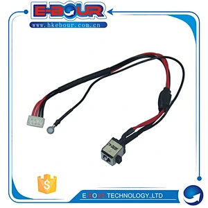 Laptop DC Power Jack Connector for Toshiba Satillite AS355 A355D DC Adapter with Cable EB312