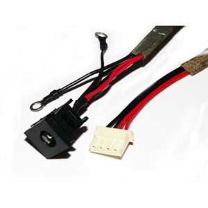 Laptop DC Power Jack Connector for Toshiba Satellite P300 P300-16T Dell Vostro 3400 3500 DC Adapter with Cable EB209