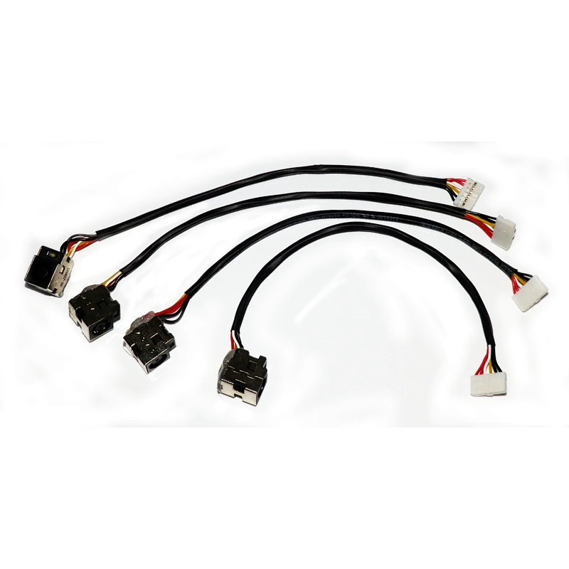 Laptop DC Power Jack Connector for HP Compaq Presario CQ62 G62 CQ61 CQ71 G61 Pavilion DV5 DV6 DV7-2000 DC Adapter with Cable EB246
