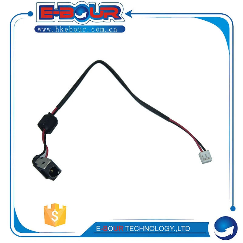 Laptop DC Power Jack Connector for Acer Aspire One D250 KAV10 PAV70 D255 DC Adapter with Cable EB259